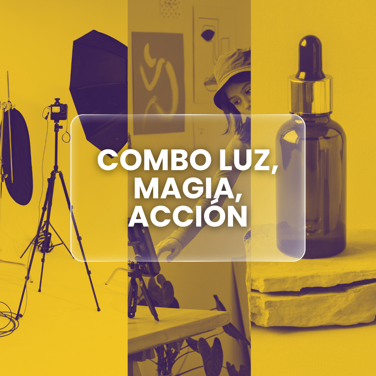 Combo Luz, Magia, Acción